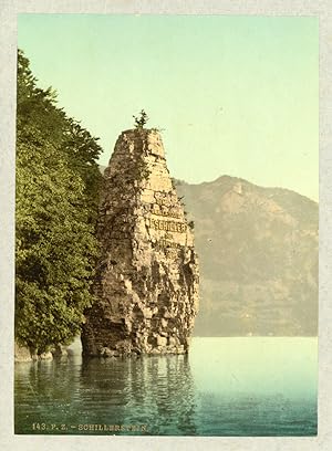P.Z. Suisse, Schillerstein, ca.1895, vintage photochrome 143