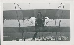 Avion, biplan Voisin ou Farman, ca.1905