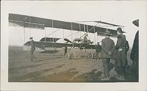 Avion, biplan Voisin ou Farman, ca.1905