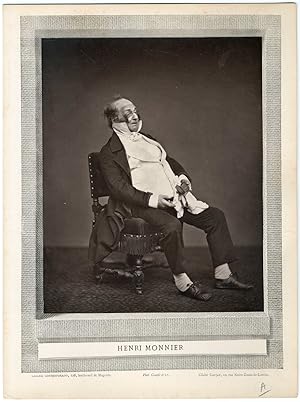 Galerie Contemporaine, Henry Monnier (1799 - 1877), est un caricaturiste, dramaturge et acteur fr...