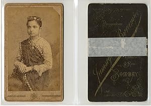 Jamsetjee, Bombay, jeune fille hindoue