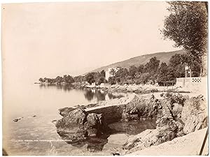 Croatie, Opatija, Abbazia, vue générale sur le bord de mer