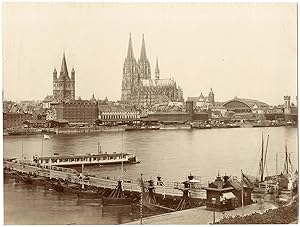 Allemagne, Cologne, Köln, vue générale de la cathédrale