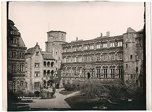 Allemagne, Heidelberg, Schloss Ottheinrichsbau