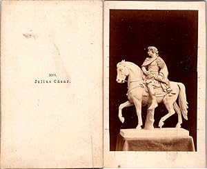 Statue, sculpture Jules César à cheval, Julius Cäsar