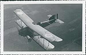 Aviation, Avion Bréguet XIV, ca.1920, vintage silver print