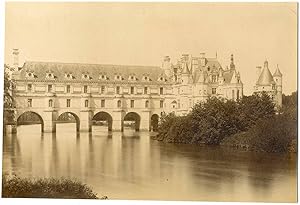 France, Chenonceaux, vue générale du château