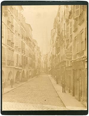 France, Bayonne, la rue du Pont Neuf