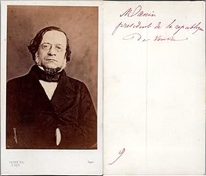 Verry, Paris, Daniele Manin, chef de la République de Saint Marc à Venise, circa 1857