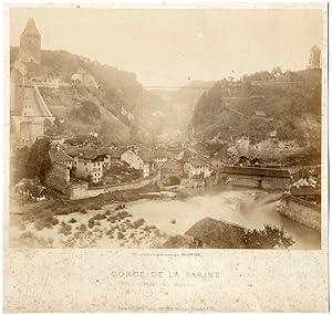 Soulier C., Suisse, Fribourg, gorge de la Sarine