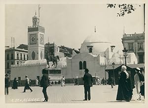 KK Bergen, Algérie, Alger, mosquée Jamaa al-Jdid ou de la Pêcherie, ca.1925