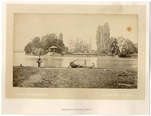 Garcin, Suisse, Thoune, Thun, le château de Schadau, vue animée