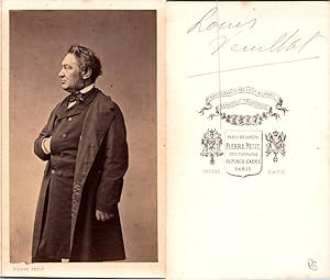 CDV Pierre Petit, Paris, Louis Veuillot, journaliste et homme de lettres français, circa 1870