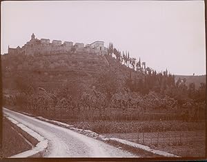 Italie, Florence, chartreuse, vue générale, ca.1900, Vintage citrate print