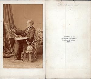 Bild des Verkufers fr Disdri, Paris, Alexandre Decamps, peintre zum Verkauf von photovintagefrance
