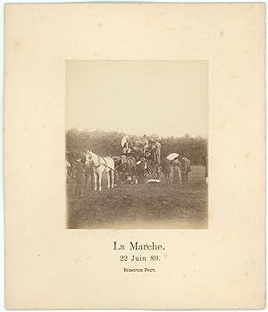 France, Hyppodrome de La Marche, 22 juin 1889