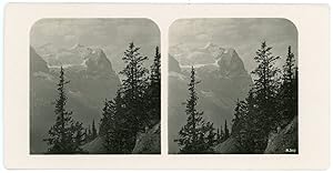 Stereo, Suisse, Bern, Wetterhorn, Vue du Kalthbrunnen Alp.