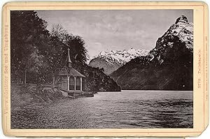 Suisse, Chapelle de Tell, ca.1880, vintage print