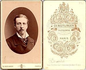 Image du vendeur pour CDV Reutlinger, Paris, Paul Droulde, crivain et homme politique franais, circa 1870 mis en vente par photovintagefrance