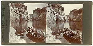 Stereo, H. Hands & Son's, Stereoscopic Series, Inde, The Marble Rocks