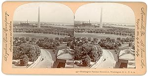 Stereo, Keystone View Company, B. L. Singley, Washington National Monument, Washington, D. C., U....