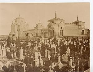 Italie, Italia, Milan, Milano, Cimetière monumental, Cimitero monumentale, circa 1870