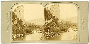 Stereo England, Derbyshire, Dovedale, circa 1870