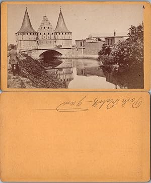 Belgique, Gand, Porte Rabot, circa 1870