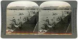 Stereo, Keystone View Company, Underwood & Underwood, Meal time the Compound, miners families liv...