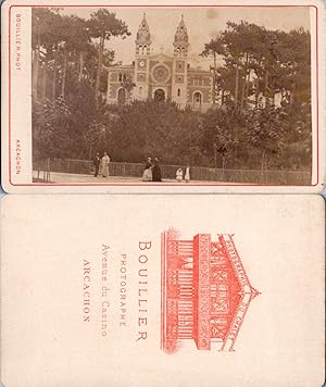 France, Arcachon, Église Notre-Dame-des-Passes, circa 1865