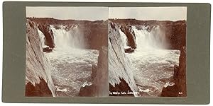 Stereo, H. Hands & Son's, Stereoscopic Series, Inde, Jubbulpore, The Water falls