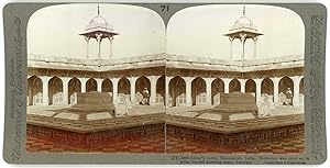 Stereo, Underwood & Underwood, Akbar s tomb, Sikandarah, India