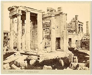 Grèce, Athènes, Temple d' Erechtée ( Portique Ouest)
