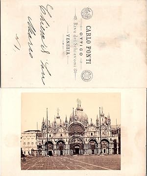 Italie, Italia, Venise, Venezia, Place Saint Marc, Piazza San Marco, basilique