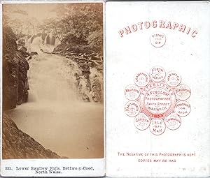 Great Britain, North Wales, Lower Swallow Falls, Bettws-y-Coed, circa 1870