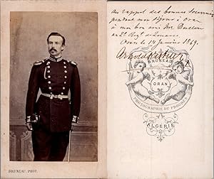 Bruneau, Oran, Militaire nommé Arnold Kistuir, 1869