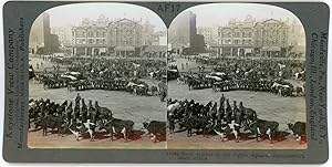 Stereo, Keystone View Company, Underwood & Underwood, Stock markst in the Publio Square, Johannes...