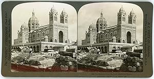 Seller image for Stereo, H. C. White Co., The Cathedral from the Quay, Marseilles, France for sale by photovintagefrance