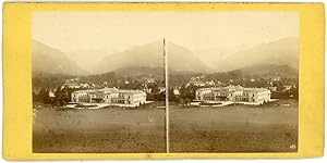 Stereo Autriche, Österreich, Salzkammergut, Bad Ischl, Kaiservilla, VIlla Impériale, circa 1880