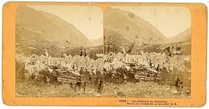 STEREO France, Pyrénées, Cauterets, vue générale prise du chemin de la Raillère, circa 1870