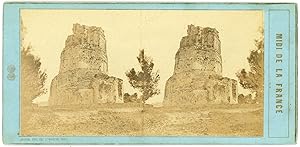 STEREO France, Midi, Nîmes, La Tour Magne, circa 1870