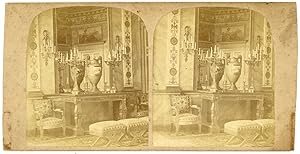 STEREO France, Château, Intérieur de palais à identifier, circa 1870