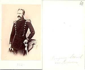 Le prince héritier Albert de Saxe, futur roi Albert Ier, circa 1860