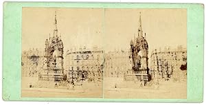 STEREO Monument à identifier, London Albert Memorial ?, circa 1870