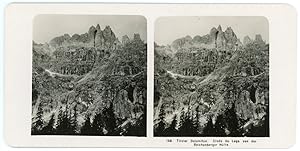 Stereo, Italie, Tiroler Dolomiten, Croda da Lago von der Reichenberger Hutte