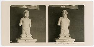 Stereo, Neue Photographische Gesellschaft A. G., Italie, Roma, Museo Vaticano, Amore