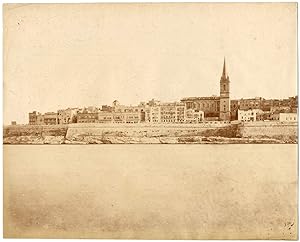 Malte, Malta, La Valette, La Valletta, Cattedrale di San Paolo, circa 1880