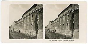 Stereo, Italie, Milano, Castello Sforzesco Dettaglio