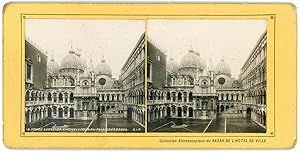 Stereo, S.I.P., Collection Stéréoscopique du Bazar de L Hotel de Ville, Venise, Vue générale, Int...