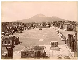 Italia, Pompei, Fôro Civile, Ed. Brogi